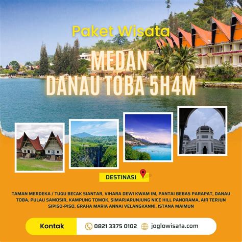 Paket Wisata Danau Toba Medan 5H4M