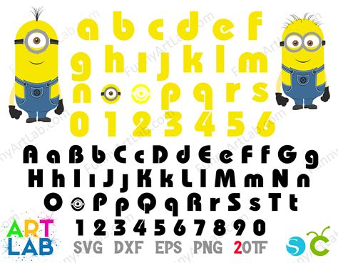 Despicable Me Minion Font