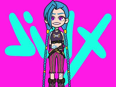 ARCANE: Jinx (after Shimmer shot) by Yosr Riahi on Dribbble