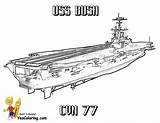 Aircraft Carrier Coloring Pages sketch template