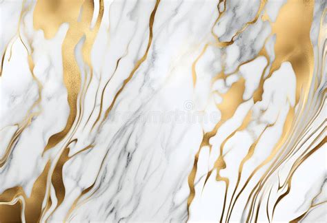 White Gold Marble Texture Pattern Stock Illustration - Illustration of ...