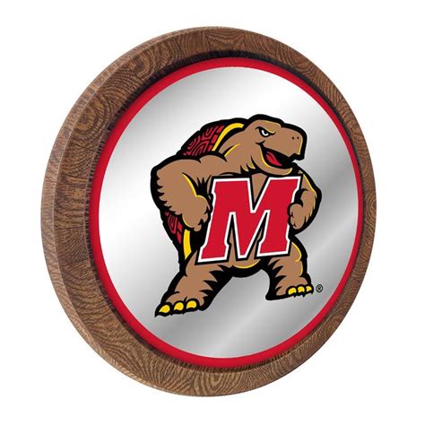 Maryland Terrapins: Mascot - Mirrored Barrel Top Mirrored Wall Sign - The Fan-Brand in 2022 ...