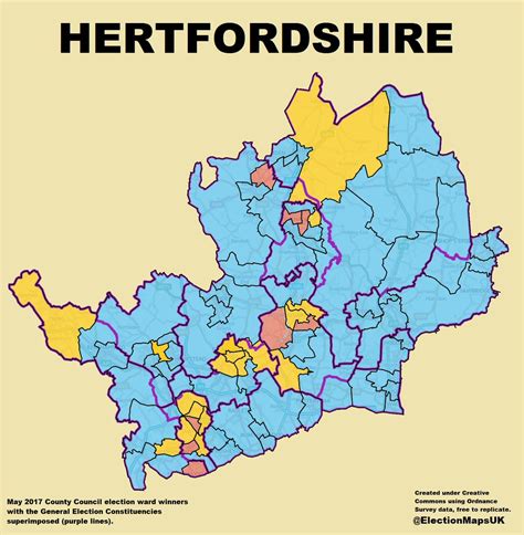 World Maps Library - Complete Resources: 2017 Uk General Election Results Map