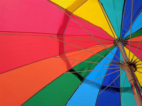 Colorful Umbrella Free Stock Photo - Public Domain Pictures