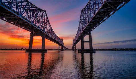 The Mississippi River in New Orleans