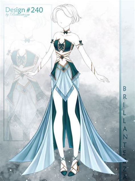 [OPEN] Design Adopt [#240] by Brillantezza on DeviantArt | Dress design ...