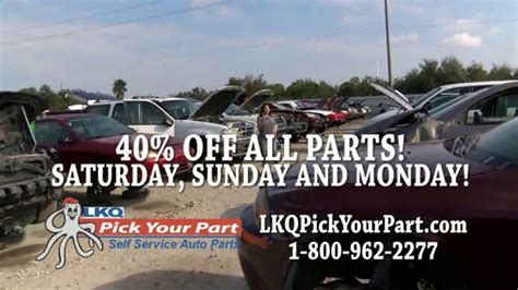 LKQ Pick Your Part TV Commercial, 'All Parts' - iSpot.tv