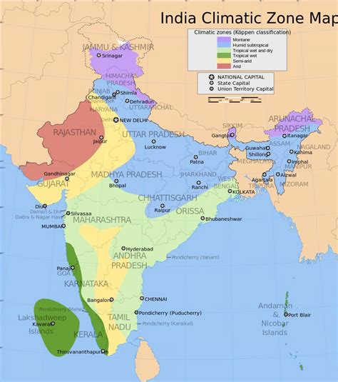 Indian plateau map - Plateaus in India map (Southern Asia - Asia)