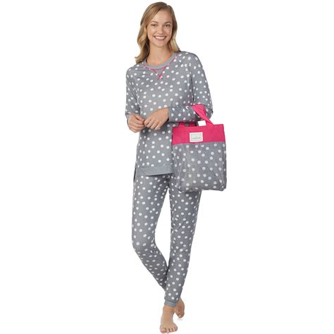 Women's Cuddl Duds Pajamas-in-a-Bag Pajama Set | Cuddl duds, Pajama set, Cuddle duds