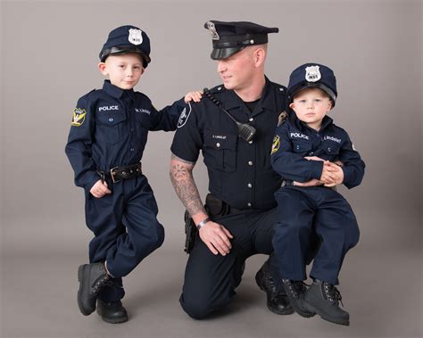 Authentic Personalized Kid's Police Costume - Like the real uniform!