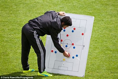 Arsenal midfielder Mikel Arteta continues coaching badges as he leads a session at the 2016 FA ...