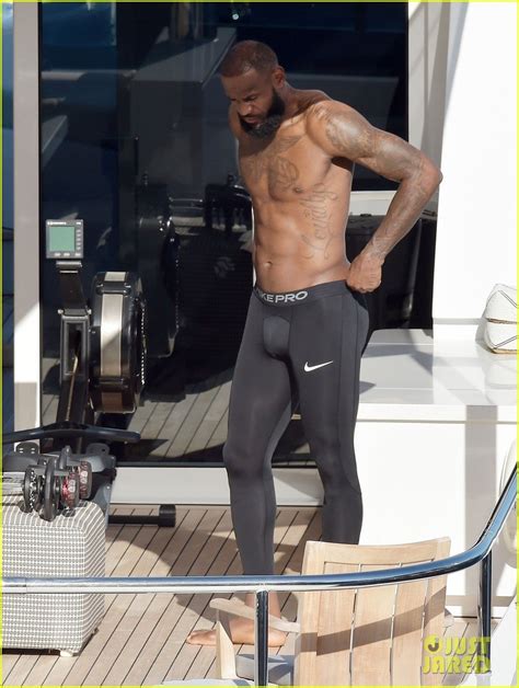 LeBron James Does a Shirtless Workout While Vacationing in Italy: Photo ...