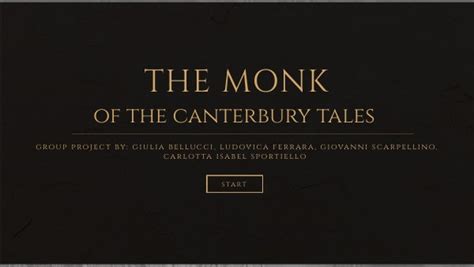 THE MONK OF THE CANTERBURY TALES