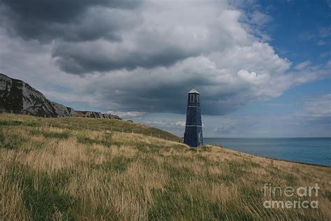 Lighthouse By The Cliffs Of Dover Photograph by MSVRVisual Rawshutterbug - Fine Art America