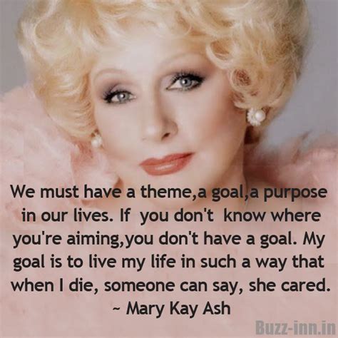 Mary Kay Ash Quotes, Mary Kay Ash Sayings, Mary Kay Ash Quotations - Buzz-inn | Mary kay ash ...