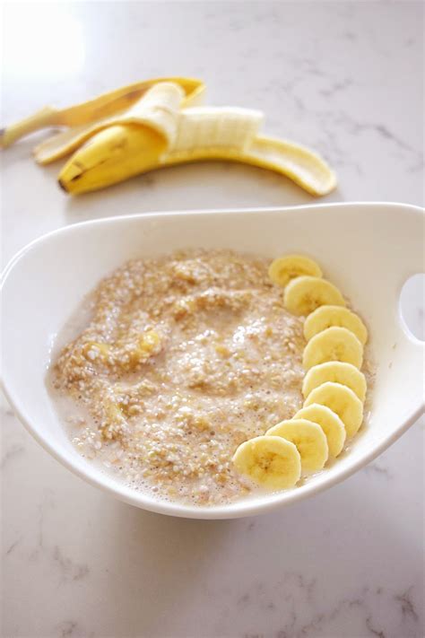 Vegan Overnight Banana Buckwheat Cereal - Beaming Banana