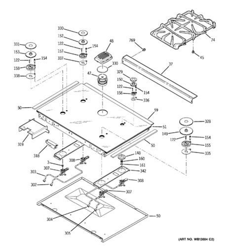 Ge Profile Gas Range Parts Diagram | Reviewmotors.co