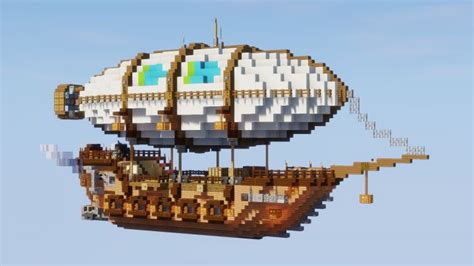 Minecraft Airship Schematic Build This Airship Fleet Some Ye