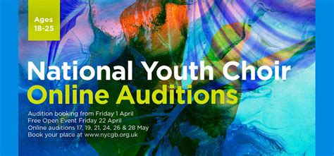 National Youth Choir auditions open - CHORALLY