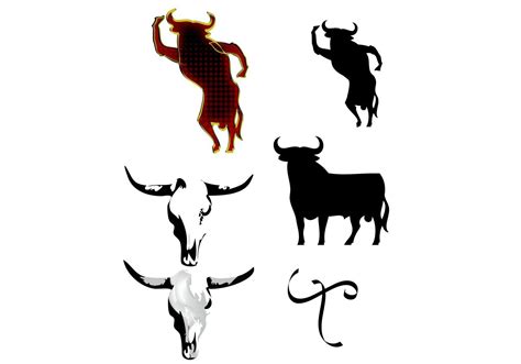 spanish bull silhouette - Download Free Vector Art, Stock Graphics & Images