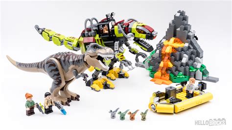 REVIEW LEGO 75938 T.rex vs Dino-Mech Battle - HelloBricks