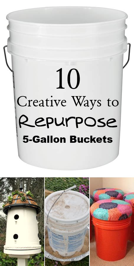 10 Creative Ways to Repurpose 5-Gallon Buckets