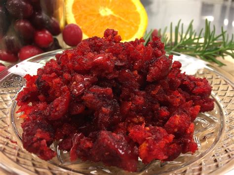 Fresh Cranberry Relish | Recipes from a Monastery Kitchen