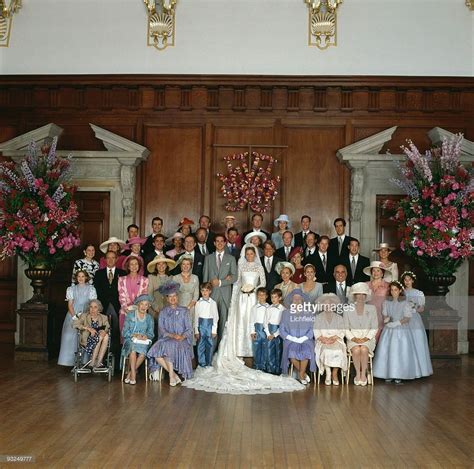 Wedding of Prince Pavlos of Greece to Marie-Chantal Miller. Reception ...