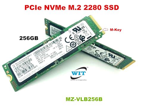 256GB NVMe (M-Key) M.2 2280 PCIe Gen3 x4 Solid State Drive (SSD) Brand: Samsung, Model: MZ ...