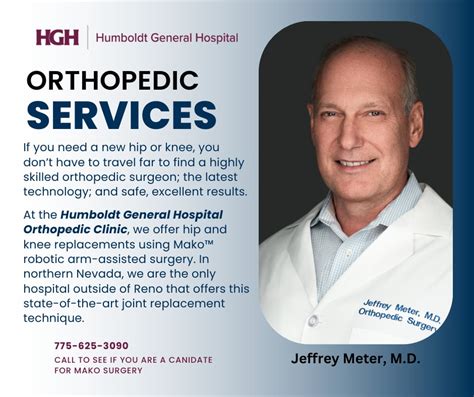 Orthopedic doctors and surgeons | Humboldt General Hospital