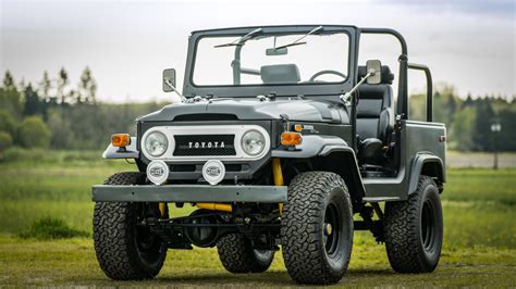 Toyota Land Cruiser, Off-Road, Car, Toyota, Toyota Land Cruiser FJ40, 1080P HD Wallpaper