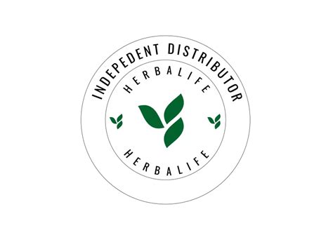 Herbalife Distributor Logo PNG vector in SVG, PDF, AI, CDR format