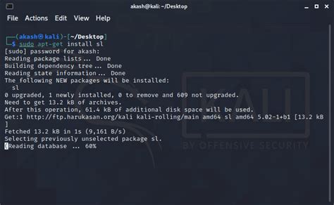 Kali Linux - Terminal - javatpoint