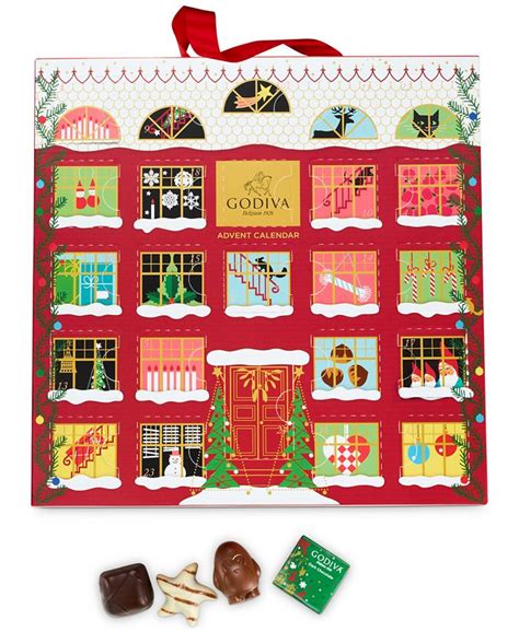 Godiva Chocolate Advent Calendar - Customize and Print