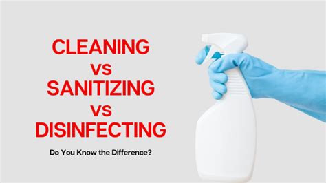 Cleaning vs Sanitizing vs Disinfecting | Hercules Services