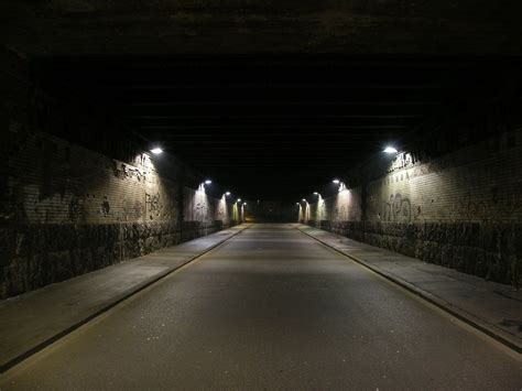 Rundown Street Tunnel at Night by CopperSaturday.deviantart.com on ...