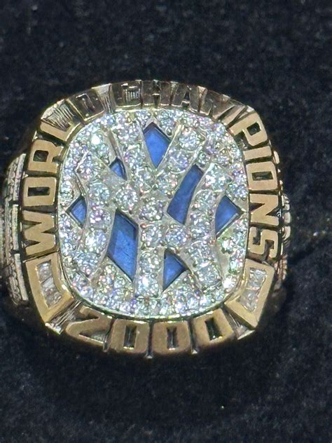 YANKEES 2000 WORLD SERIES CHAMPIONSHIP CUSTOM RING 10… - Gem