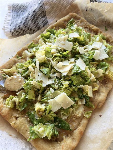 Caesar Salad Pizza — Sammi Brondo | NYC based Registered Dietitian ...