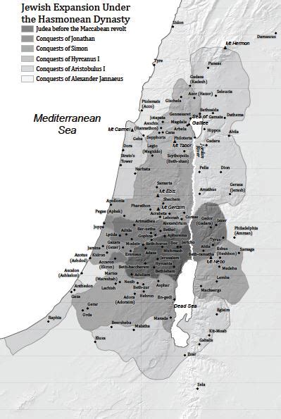 Spread Of Essenes Map