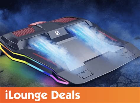 RGB laptop cooling pad is 44% off | iLounge