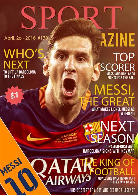 Sports Magazine Design on Behance