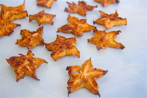 Keto Star Fruit Chips