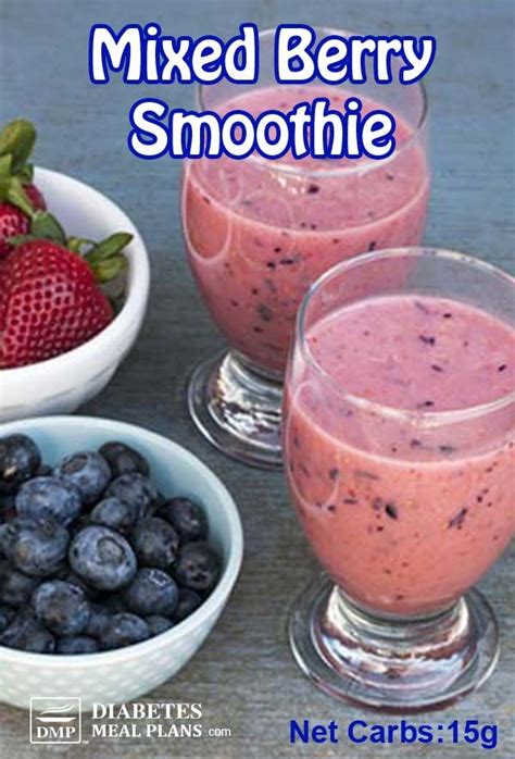 Low Carb Diabetic Breakfast Smoothie | Recipe | Diabetic smoothie ...