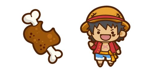 Cute Monkey D Luffy cursor – Custom Cursor