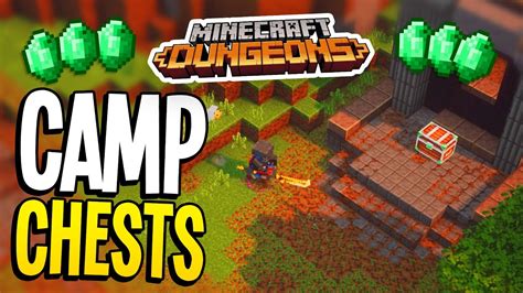 Minecraft Dungeons: CAMP CHESTS Locations - YouTube