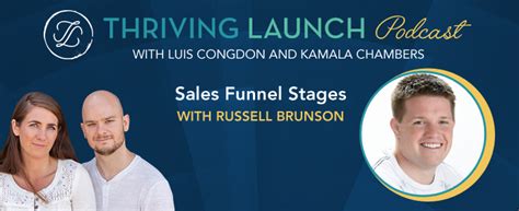 Sales Funnel Stages - Russell Brunson - Thriving Launch Podcast