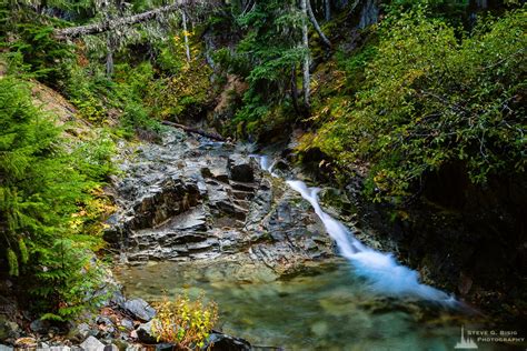 Waterfalls, Copper Creek, Washington, 2016