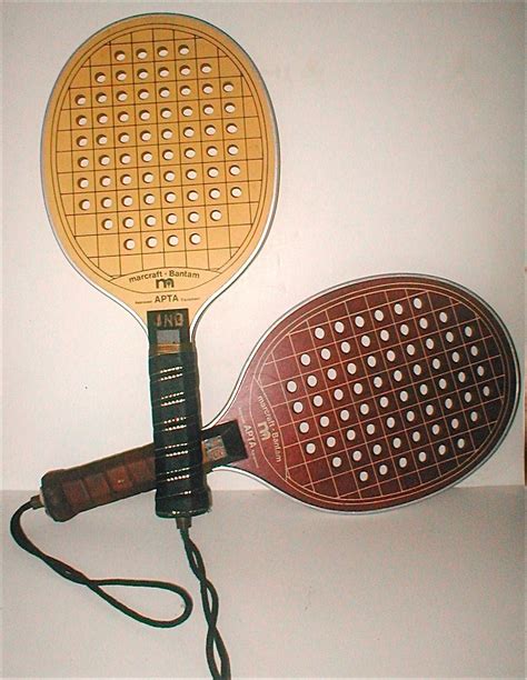 Vintage Marcraft Bantam Paddle Ball Racquet Set of 2