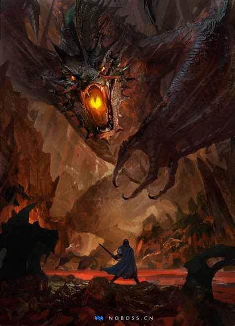 Resultado de imagem para drachen herr der ringe en 2019 | Dragones, Dragón smaug y Criaturas de ...