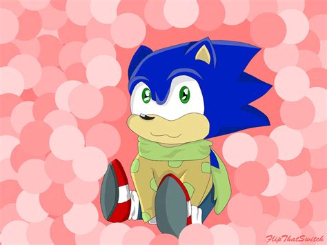 Baby Sonic by FlipThatSwitch on DeviantArt